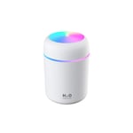 300ml Ultrasonic Aroma Essential Oil Diffuser - Portable Mini USB Aromatherapy Diffusers Cool Mist Vaporizer Humidifier with Colorful Night Light,Auto Shut-Off,for Home Bedroom,Office,Car,Travel