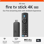 Amazon fire TV stick - 4K MAX 2023 16GB ny