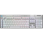 Logitech G915 X Lightspeed Wireless Mechanical Gaming Keyboard - White Tactile