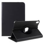 iPad mini (2024 / 2021) - 360 Graders Roterbart Læder cover - Sort