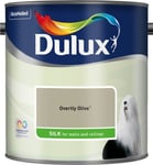 Dulux Silk Interior Walls & Ceilings Emulsion Paint 2.5L - Overtly Olive