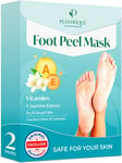 PLANTIFIQUE Masque Pied Peeling Hommes 2 PAIRES - Masque Pieds Très Secs Et Abîm