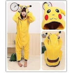 Halloween Unisex Onesie Kigurumi Fancy Dress Kostym Huvtröjor Pyjamas Sleep Wear-9-1 - Perfet Pikachu Pikachu S for 150-160cm