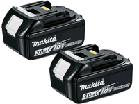 MAKITA 18V BATTERY 3.0AH LI-ION - BL1830 - TWIN PACK - GENUINE STOCK