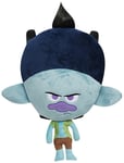 Sambro Trolls Branch Head Plush Soft Childrens Boys Girls Backpack Official New