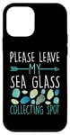 Coque pour iPhone 12 mini Sea Glass Beach Glass Citations Beachcombing