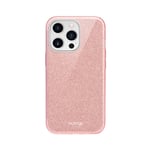 Coque slim pailletée étincelante pour Apple iPhone 13 Pro, Or Rose - Neuf