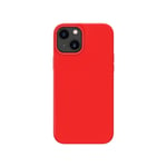 Coque antichoc en gel de silicone doux pour Apple iPhone 13 mini, Rouge Ardent - Neuf