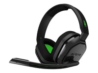 ASTRO A10 - Micro-casque - circum-aural - filaire - jack 3,5mm - gris, vert - pour Xbox One, Xbox One S, Xbox One X