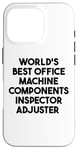 Coque pour iPhone 16 Pro Meilleur ajusteur d'inspecteur de composants de machine de bureau au monde