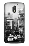 Old New York Vintage Case Cover For Motorola Moto E3