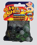 Hot Shots Assorted Metallic Marbles 50+2 (1 Bag). HTI Toys - Kids Games (Age 3+)