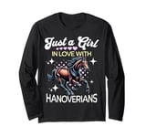 Horse Hanoverian Girl Loves Hanoverian Long Sleeve T-Shirt