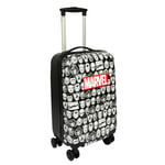 Undercover - Valise de Voyage Marvel Comics - Valise à roulettes avec 4 Doubles Roues - Serrure TSA - 1 Compartiment avec Sangles de Serrage - 1 Compartiment avec Fermeture éclair