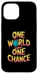 iPhone 15 One World One Chance Climate Change Awareness Case