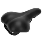 DAUERHAFT Bike Cushion Thicken Hollow Cycling Seat,Fit Stationary Bycicle(black)