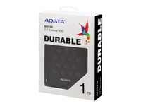 Adata Hd720 - Harddisk - 1 Tb - Ekstern (Bærbar) - Usb 3.1 - Svart