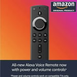 Official Remote for AMAZON Fire TV Stick - Alexa Voice Control 2nd Gen + 2 x AAA