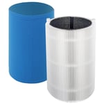 Filter Kit for BLUEAIR Air Purifier HEPA Carbon Sleeve Blue Pure 411 3210 Joy S