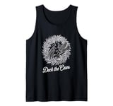 Deck The Caws Gothic Crows Christmas Festive Tank Top