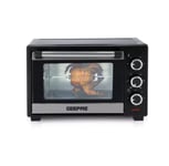 Mini Oven Grill & Rotisserie Wire Rack Compact Powerful Cooker 19 Litre New