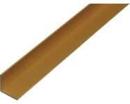 Vinkelprofil ALBERTS aluminium guld eloxerad 10x10x1mm 1m