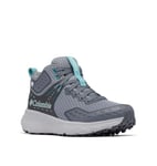 Columbia Women's Konos TRS Outdry Mid, Waterproof Mid Rise Trekking and Hiking Boots, Ti Grey Steel/Teal, 5.5