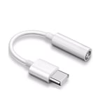 Adaptateur HiFi Type C vers 3.5mm,câble audio pour Xiaomi Mi 12,11,prise jack 3.5mm,POCO X5 Pro,Redmi Note 9,10,11 - Type Type-C to 3.5mm