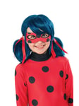 Official Rubies Child Girls Miraculous Lady Bug Wig Miraculous