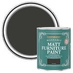 Rust-Oleum Black Furniture Paint in Matt Finish - Dark Magic 750ml