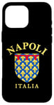 Coque pour iPhone 16 Pro Max Drapeau de l'Empire romain de Naples - Souvenir de l'Italie - Drapeau Napoli