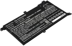 Kompatibelt med Asus VivoBook S14 X430UF, 11.55V, 3600 mAh
