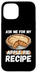 Coque pour iPhone 15 Nourriture pour tarte aux pommes