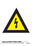 Danger High Voltage Sign (without text) - Laser 7577 New