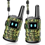 Veopoko Walkie Talkie Kids, Kids Toys for Outdoor Games Adventures Kids Military Toys for 3 4 5 6 7 Year Old Boys Gifts for 3-12 Year Olds Boys Toys Age 3 4 5 6 Year Old Boys Gifts Army Toys for Boys