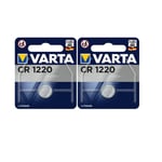 2 piles Varta CR1220