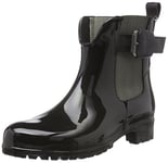 Tommy Jeans Femme Z1385en 3R Bottes à Enfiler, Noir 990, 40 EU