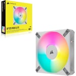 Corsair iCue AF120 RGB Elite 120mm PWM SINGLE Case Fan - White