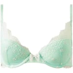 Rembourrés Brigitte Bardot  Soutien-gorge ampliforme coques moulées vert Sensible