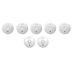 5 x FireAngel SW1-PF-T Mains Optical Smoke Alarms+ 2 x HW1-PF-T Mains Heat Alarm