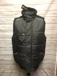 Mens Ck Magma Grey Bodywarmer Jacket Size Large Ma2411