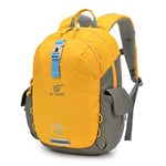 SKYSPER Sac à dos pour Enfant 10L, Sac à dos de Maternelle pour Garçons et Filles 3-12 Ans, Sac à dos de Randonnée confortable Sac Scolaire, Kids10-jaune