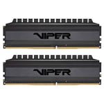 Patriot Memory Viper Blackout Series RAM DDR4 16Go (2 x 8Go) CL 183600MHz Kit de Mémoire Haute Performance