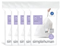 simplehuman 45L Code J Bin Liners - Pack of 100