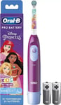 Oral B Pro Battery Power Toothbrush Precision Clean Princess New