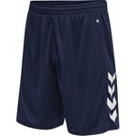 Hummel Core XK Poly Sports Shorts Marine Blue Size Large New