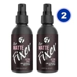 W7 The Fixer Makeup Setting Spray Matte Finish Long Lasting