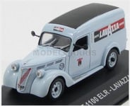 Newsstand Acvpe004 Fiat - 1100 Elr Van Lavazza 1950 - White - 1/43