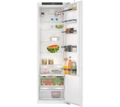 BOSCH Series 6 KIR81ADD0G Integrated Tall Fridge - Fixed Hinge, White