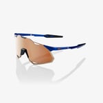 100% Hypercraft XS HiPER - Lunettes de soleil Gloss Cobalt Blue HiPER Copper Mirror